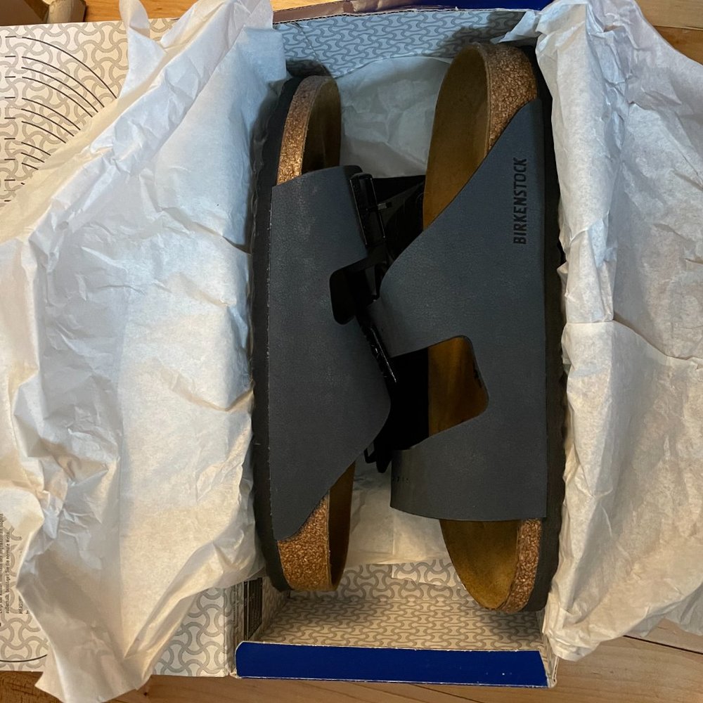 Birkenstock Birko-Flor Nubuck Sandals 41 Medium/Narrow Men's/Women's